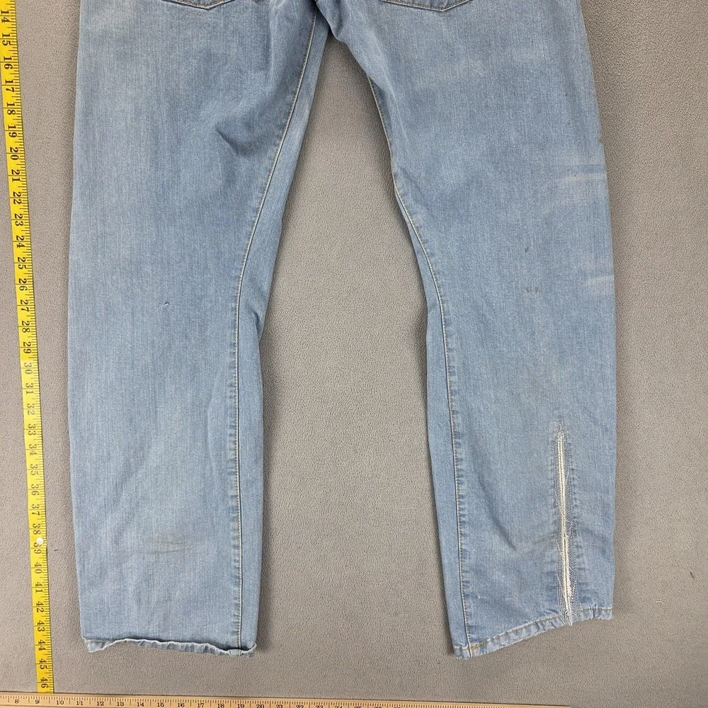 Vintage Levis Engineered Jeans Mens 33x34 Blue Twisted Light Wash Denim